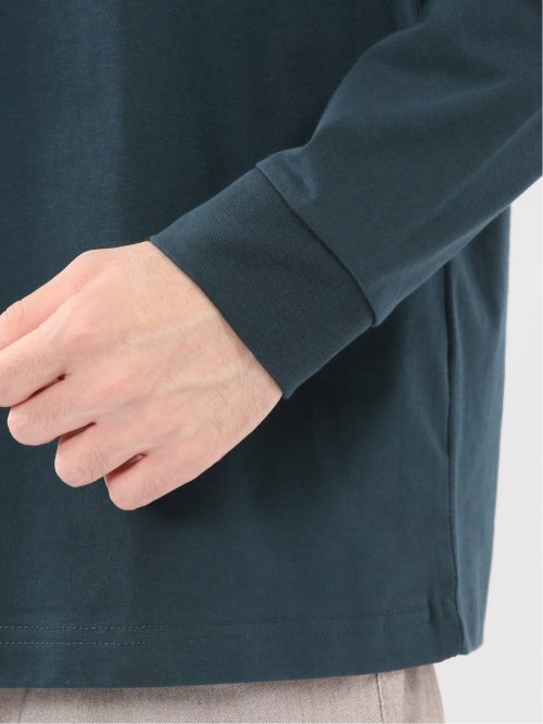 ソロナ天竺 クルーネック 長袖Tシャツ