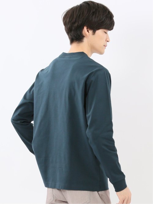 ソロナ天竺 クルーネック 長袖Tシャツ