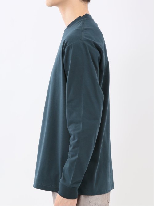 ソロナ天竺 クルーネック 長袖Tシャツ