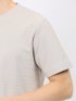 ループ ジャガード Vネック 半袖 Tシャツ