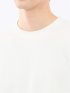 千鳥ジャガード クルーネック長袖Tシャツ