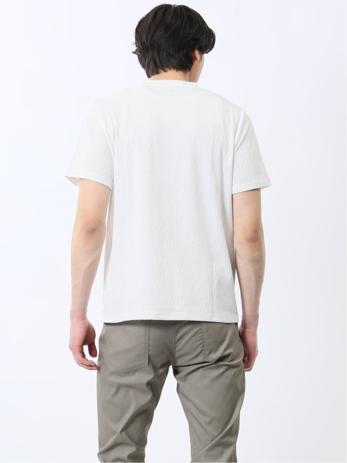 リンクスケーブル Vネック半袖Tシャツ