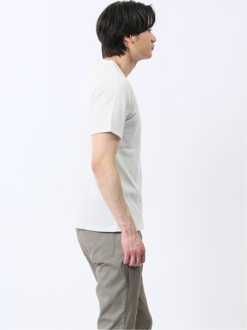 リンクスケーブル Vネック半袖Tシャツ