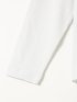 Tシャツ メンズ 長袖 ストレッチ クルーネック 綿混 千鳥格子 ジャガード