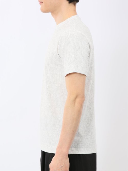 かすれプリント クルーネック 半袖 Tシャツ