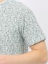 かすれプリント クルーネック 半袖 Tシャツ