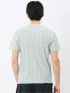 かすれプリント クルーネック 半袖 Tシャツ