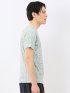かすれプリント クルーネック 半袖 Tシャツ