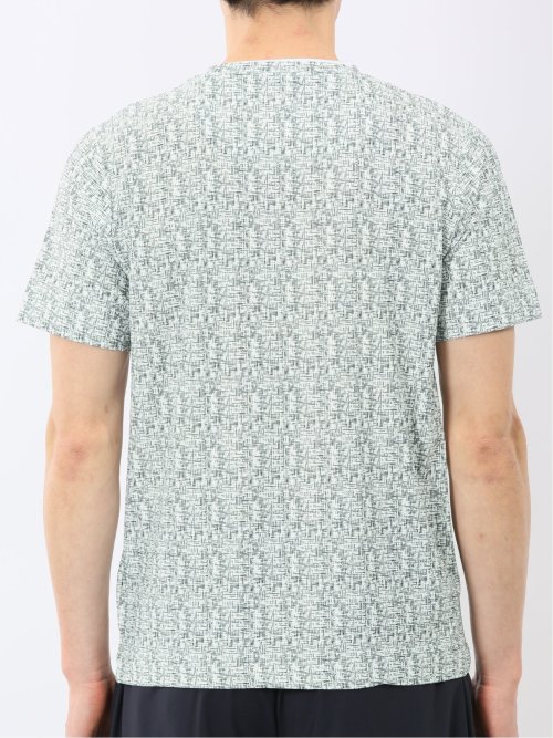 かすれプリント クルーネック 半袖 Tシャツ