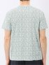 かすれプリント クルーネック 半袖 Tシャツ