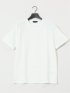 ピンタックボーダー クルーネック半袖Tシャツ
