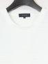 ピンタックボーダー クルーネック半袖Tシャツ