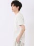 千鳥 ジャガード クルーネック 半袖 Tシャツ