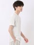 千鳥 ジャガード クルーネック 半袖 Tシャツ