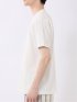 千鳥 ジャガード クルーネック 半袖 Tシャツ