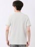 千鳥 ジャガード クルーネック 半袖 Tシャツ