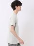 千鳥 ジャガード クルーネック 半袖 Tシャツ