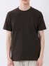 千鳥 ジャガード クルーネック 半袖 Tシャツ