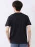 千鳥 ジャガード クルーネック 半袖 Tシャツ