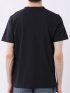 千鳥 ジャガード クルーネック 半袖 Tシャツ