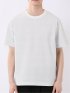 ストレッチ チェック プリント クルーネック 半袖 Tシャツ