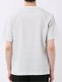 ストレッチ チェック プリント クルーネック 半袖 Tシャツ