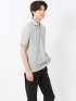 杢リップル カッタウェイ半袖ポロシャツ