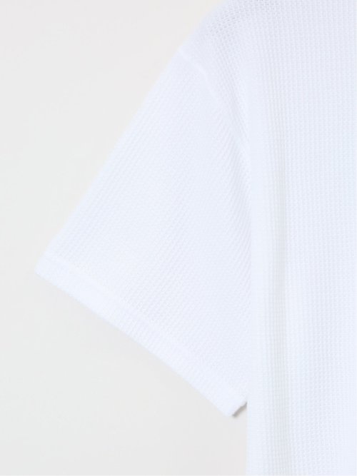 【大きいサイズ】ジェーイーモーガンロングジョーンズ/JEMORGAN LONG JOHNS ワッフル クルー半袖Tシャツ