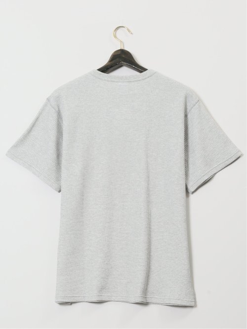 【大きいサイズ】ジェーイーモーガンロングジョーンズ/JEMORGAN LONG JOHNS ワッフル クルー半袖Tシャツ