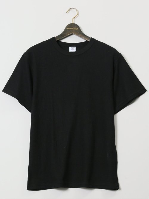 【大きいサイズ】ジェーイーモーガンロングジョーンズ/JEMORGAN LONG JOHNS ワッフル クルー半袖Tシャツ