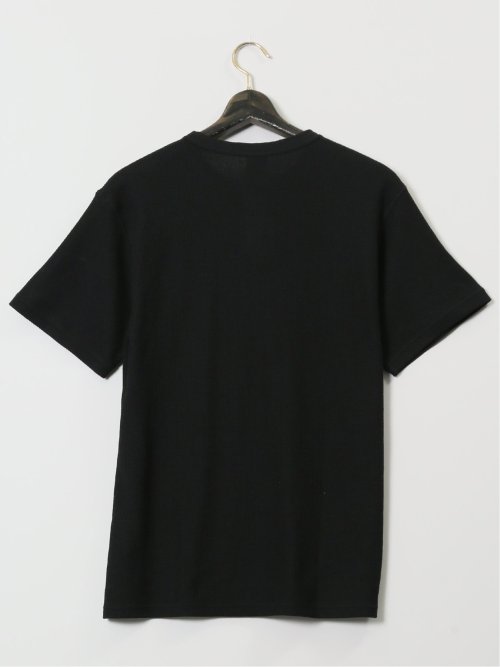 【大きいサイズ】ジェーイーモーガンロングジョーンズ/JEMORGAN LONG JOHNS ワッフル ヘンリー半袖Tシャツ