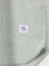 【大きいサイズ】ジェーイーモーガンロングジョーンズ/JEMORGAN LONG JOHNS ワッフル 配色ラグラン クルー7分袖Tシャツ