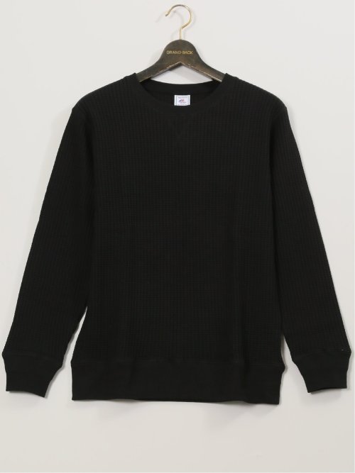 【大きいサイズ】ジェーイーモーガンロングジョーンズ/JEMORGAN LONG JOHNS ビッグワッフル クルースエット