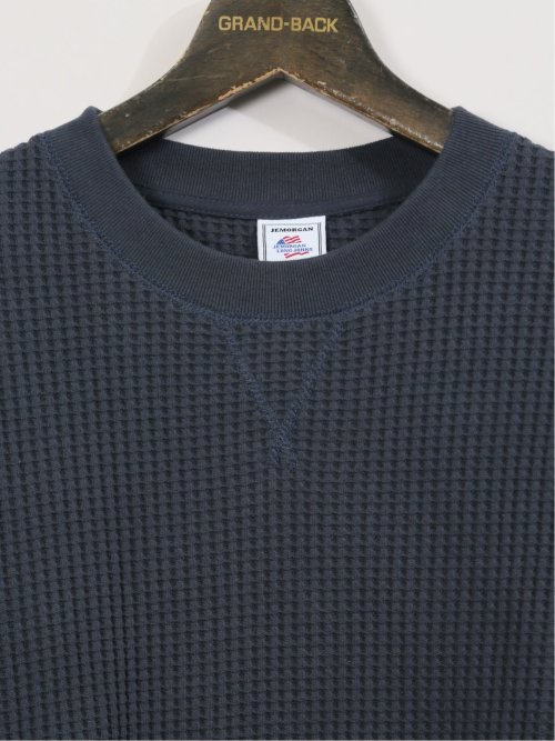 【大きいサイズ】ジェーイーモーガンロングジョーンズ/JEMORGAN LONG JOHNS ビッグワッフル クルースエット