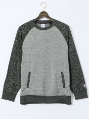 【大きいサイズ】ジェーイーモーガンロングジョーンズ/JEMORGAN LONG JOHNS ニットフリース クルースエット(セットアップ可能)