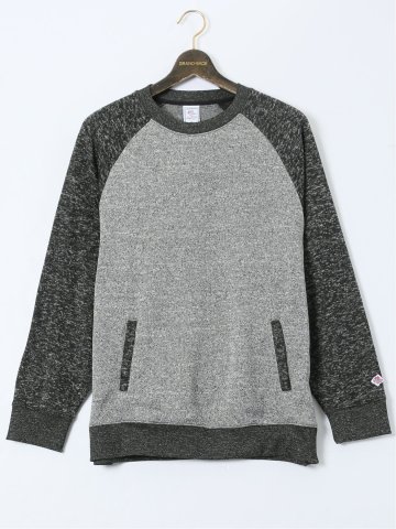 【大きいサイズ】ジェーイーモーガンロングジョーンズ/JEMORGAN LONG JOHNS ニットフリース クルースエット(セットアップ可能)