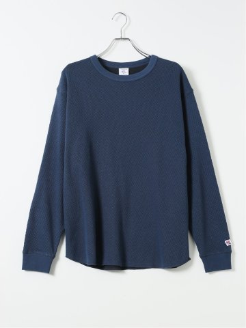 【大きいサイズ】ジェーイーモーガンロングジョーンズ Tシャツ メンズ 長袖 ストレッチ クルーネック ハニカム