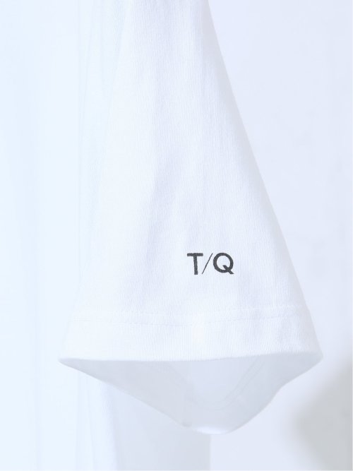 綿100% TQロゴ クルー半袖Tシャツ