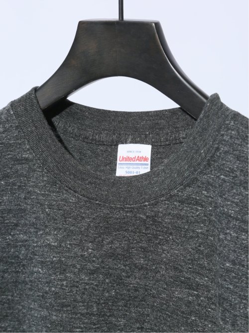 綿100% TQロゴ クルー半袖Tシャツ