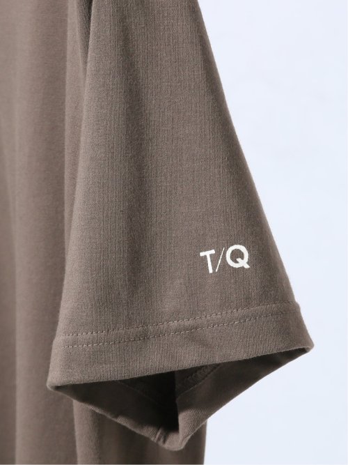 綿100% TQロゴ クルー半袖Tシャツ