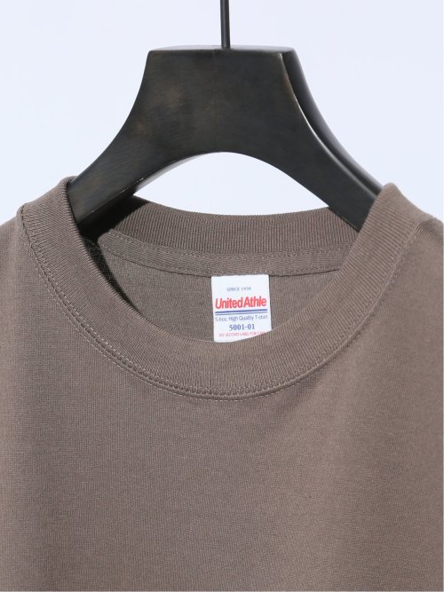 綿100% TQロゴ クルー半袖Tシャツ