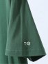 綿100% TQロゴ クルー半袖Tシャツ