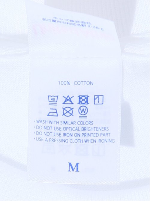 綿100% TQロゴ クルー半袖Tシャツ