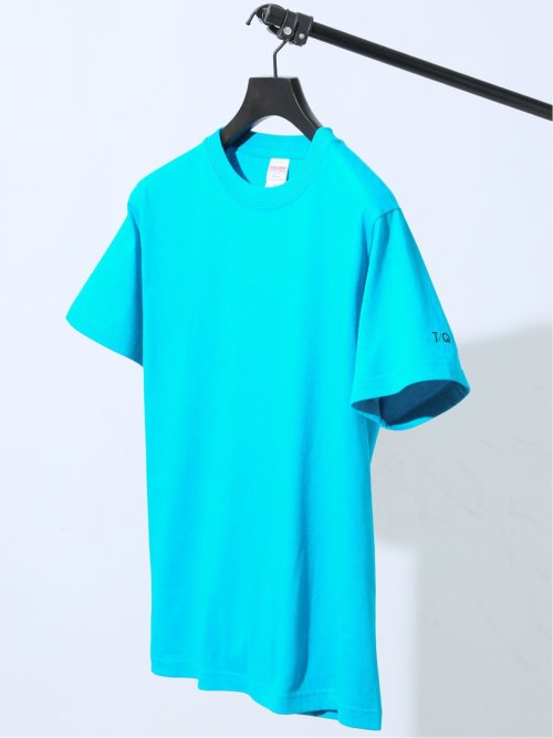 綿100% TQロゴ クルー半袖Tシャツ