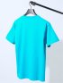 綿100% TQロゴ クルー半袖Tシャツ