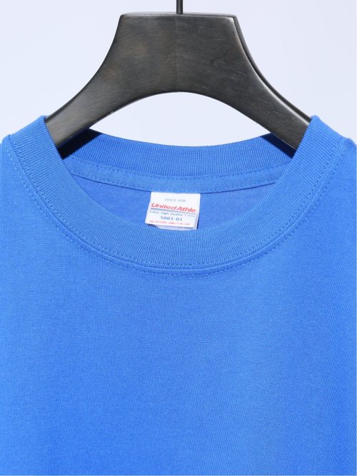 綿100% TQロゴ クルー半袖Tシャツ