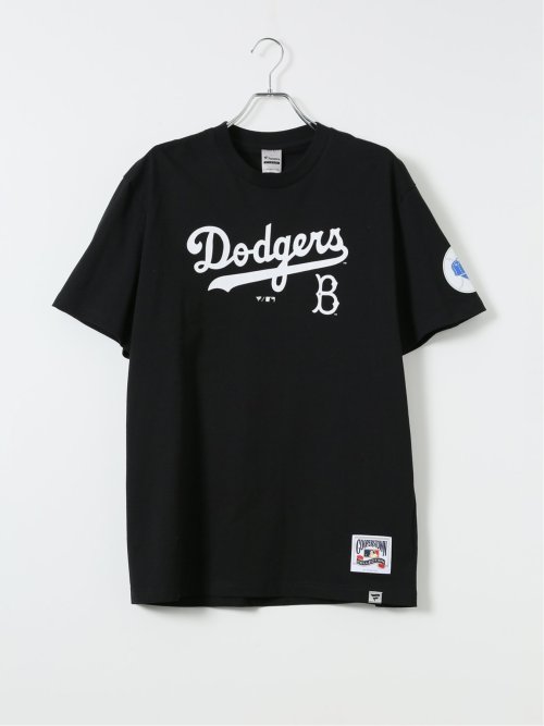 【大きいサイズ】ファナティクス MLB Tシャツ メンズ 半袖 クルーネック 綿 コットン クーパーズタウン ダブル ロゴ