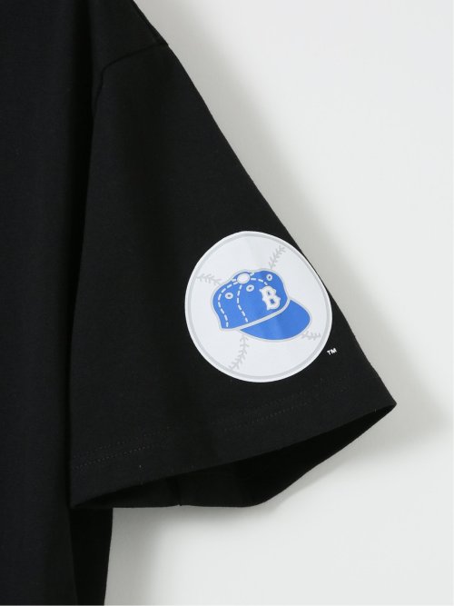 【大きいサイズ】ファナティクス MLB Tシャツ メンズ 半袖 クルーネック 綿 コットン クーパーズタウン ダブル ロゴ