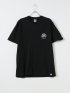 【大きいサイズ】ファナティクス MLB Tシャツ メンズ 半袖 クルーネック 綿 コットン 胸ポケット オーバーラッピング 刺繍