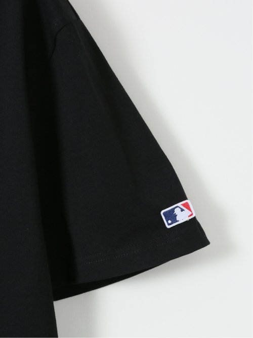【大きいサイズ】ファナティクス MLB Tシャツ メンズ 半袖 クルーネック 綿 コットン 胸ポケット オーバーラッピング 刺繍